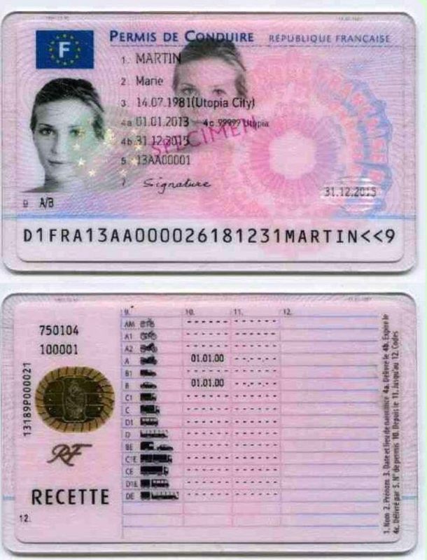 Acheter un permis de conduire de catégorie DE à Lyon